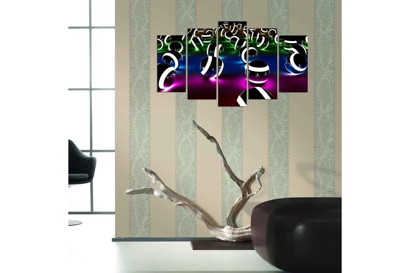 Koristeellinen MDF Maalaus (5 kpl) - Sisustustuotteet - Taulu & taide - Canvas-taulu