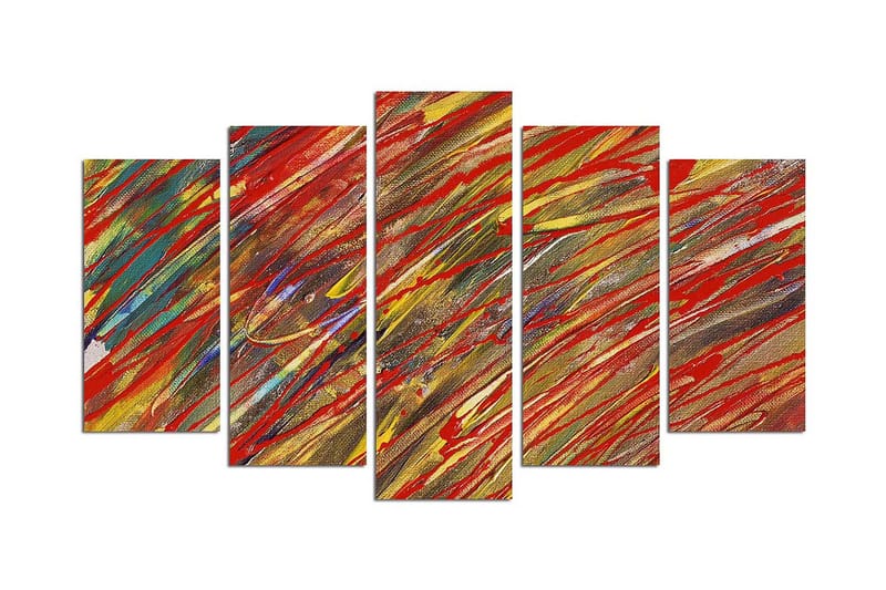 Koristeellinen MDF Maalaus (5 kpl) - Sisustustuotteet - Taulu & taide - Canvas-taulu