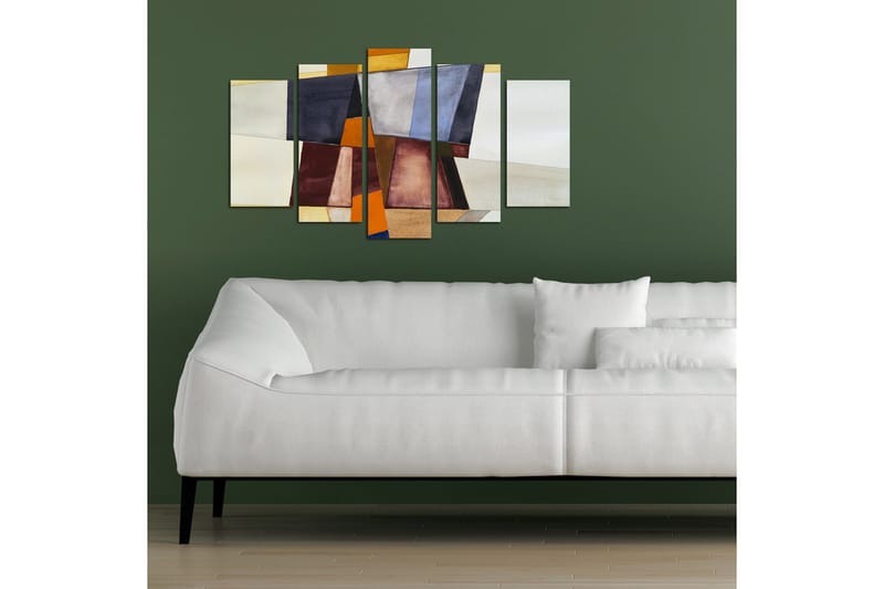 Koristeellinen MDF Maalaus (5 kpl) - Sisustustuotteet - Taulu & taide - Canvas-taulu