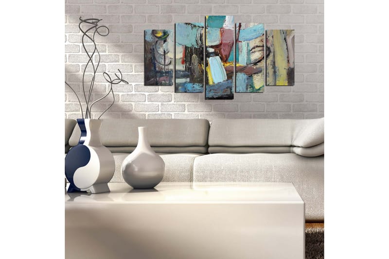 Koristeellinen MDF Maalaus (5 kpl) - Sisustustuotteet - Taulu & taide - Canvas-taulu