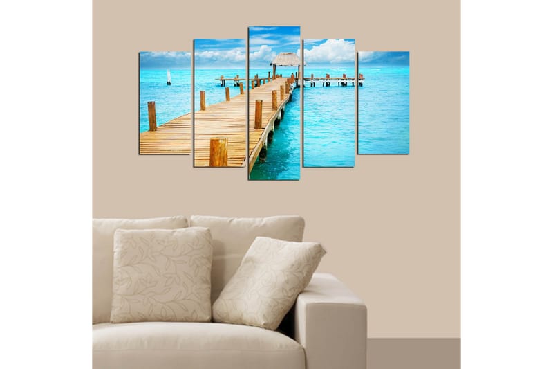 Koristeellinen MDF Maalaus (5 kpl) - Sisustustuotteet - Taulu & taide - Canvas-taulu