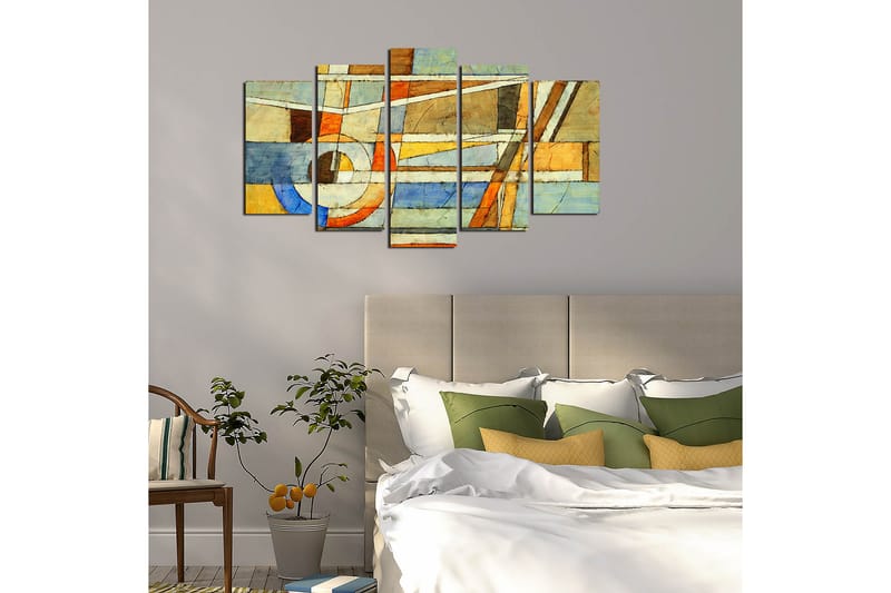 Koristeellinen MDF Maalaus (5 kpl) - Sisustustuotteet - Taulu & taide - Canvas-taulu