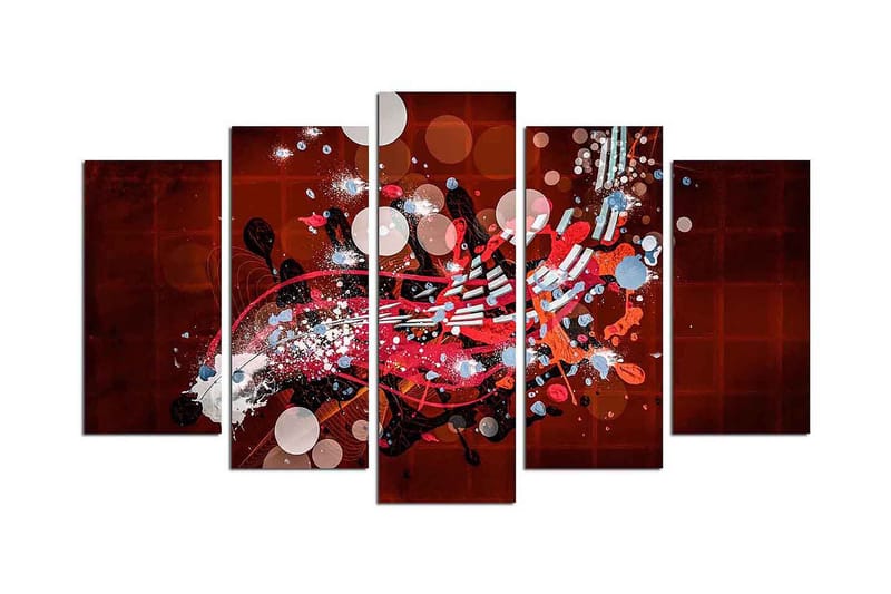 Koristeellinen MDF Maalaus (5 kpl), undefined