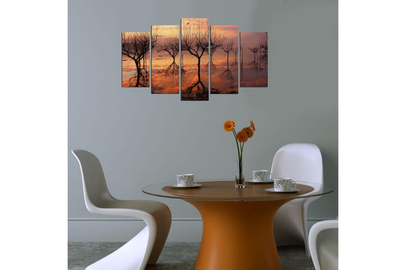 Koristeellinen MDF Maalaus (5 kpl) - Sisustustuotteet - Taulu & taide - Canvas-taulu