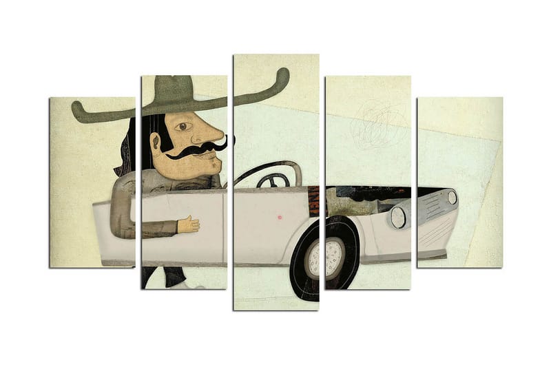 Koristeellinen MDF Maalaus (5 kpl), undefined