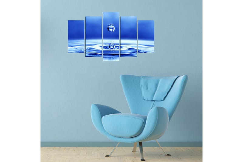 Koristeellinen MDF Maalaus (5 kpl) - Sisustustuotteet - Taulu & taide - Canvas-taulu