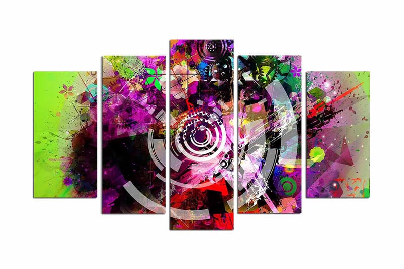 Koristeellinen MDF Maalaus (5 kpl), undefined