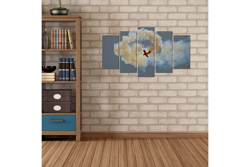 Koristeellinen MDF Maalaus (5 kpl) - Sisustustuotteet - Taulu & taide - Canvas-taulu