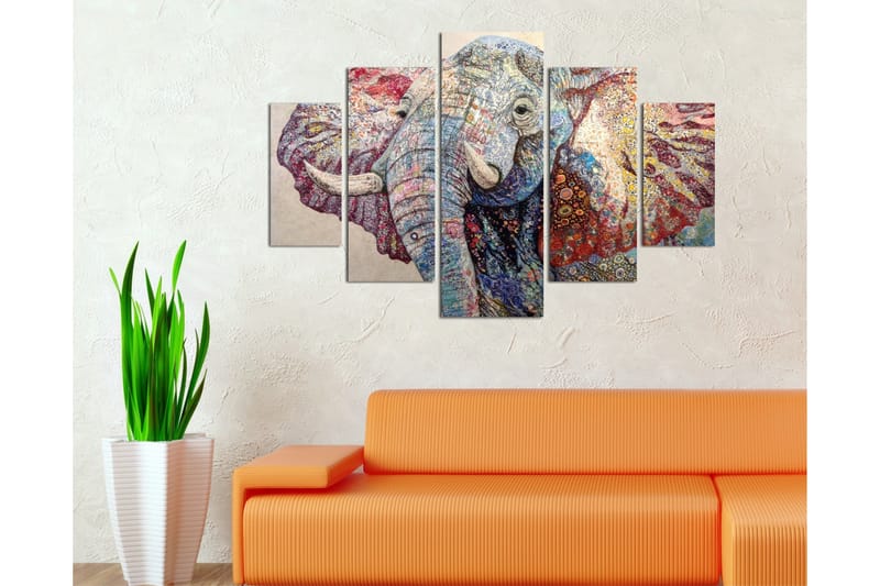 Koristeellinen MDF Maalaus (5 kpl) - Sisustustuotteet - Taulu & taide - Canvas-taulu