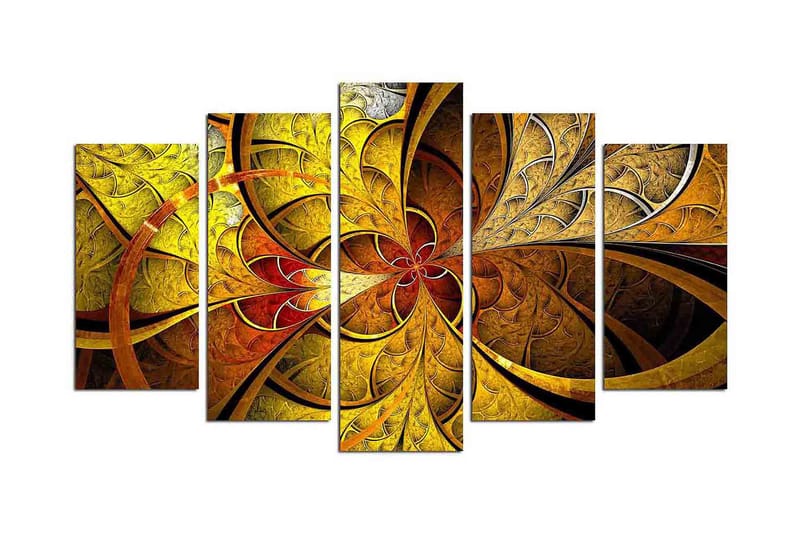 Koristeellinen MDF Maalaus (5 kpl) - Sisustustuotteet - Taulu & taide - Canvas-taulu