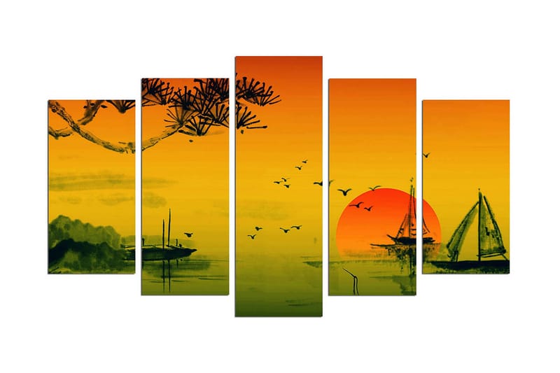 Koristeellinen MDF Maalaus (5 kpl), undefined