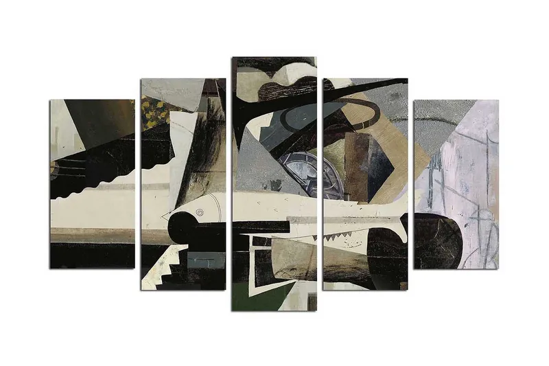 Koristeellinen MDF Maalaus (5 kpl) - Sisustustuotteet - Taulu & taide - Canvas-taulu