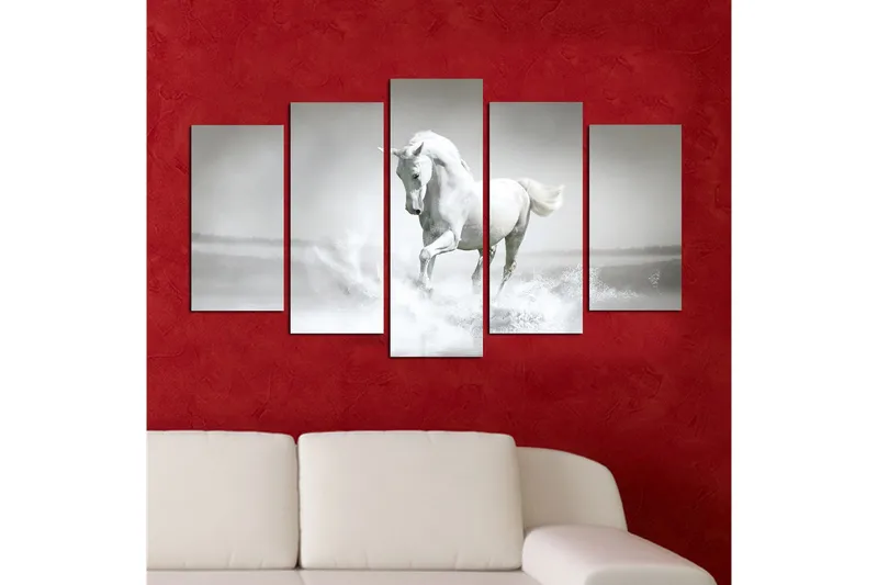 Koristeellinen MDF Maalaus (5 kpl) - Sisustustuotteet - Taulu & taide - Canvas-taulu