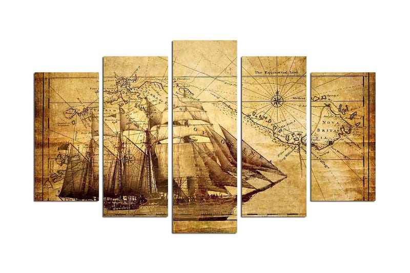 Koristeellinen MDF Maalaus (5 kpl), undefined