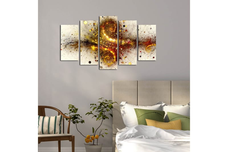 Koristeellinen MDF Maalaus (5 kpl) - Sisustustuotteet - Taulu & taide - Canvas-taulu