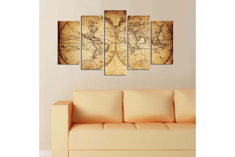 Koristeellinen MDF Maalaus (5 kpl) - Sisustustuotteet - Taulu & taide - Canvas-taulu