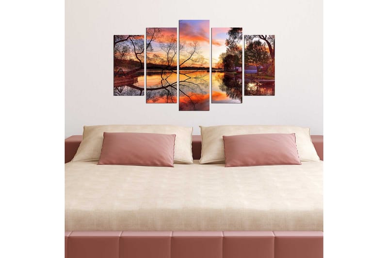 Koristeellinen MDF Maalaus (5 kpl) - Sisustustuotteet - Taulu & taide - Canvas-taulu