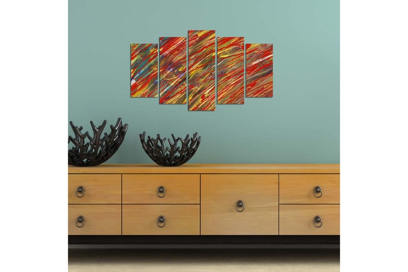 Koristeellinen MDF Maalaus (5 kpl) - Sisustustuotteet - Taulu & taide - Canvas-taulu