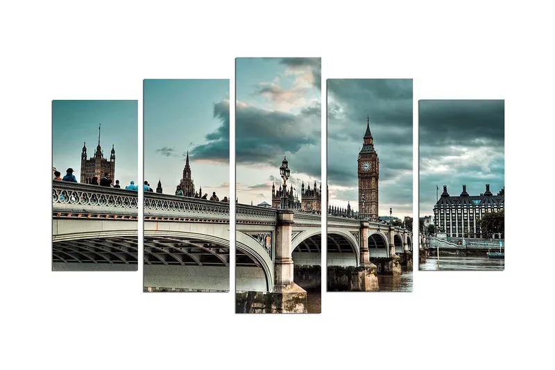 Koristeellinen MDF Maalaus (5 kpl), undefined