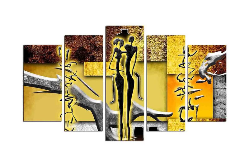 Koristeellinen MDF Maalaus (5 kpl), undefined