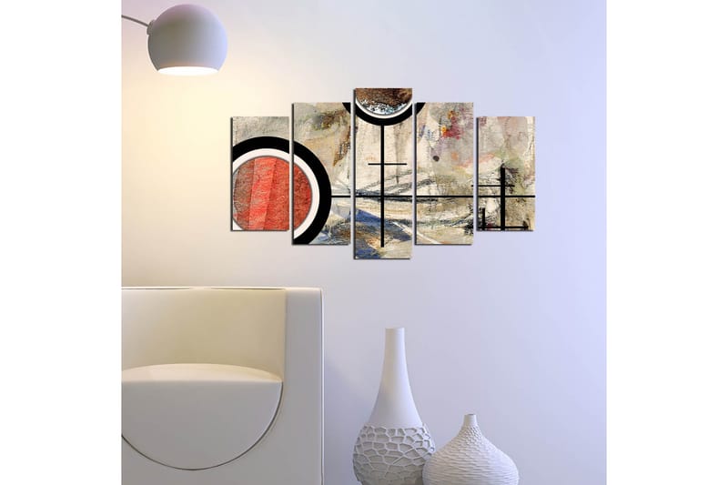 Koristeellinen MDF Maalaus (5 kpl) - Sisustustuotteet - Taulu & taide - Canvas-taulu