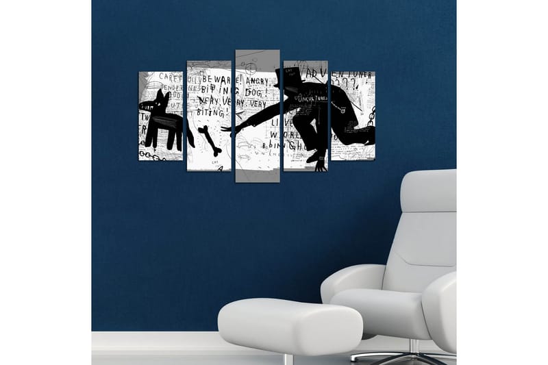 Koristeellinen MDF Maalaus (5 kpl) - Sisustustuotteet - Taulu & taide - Canvas-taulu