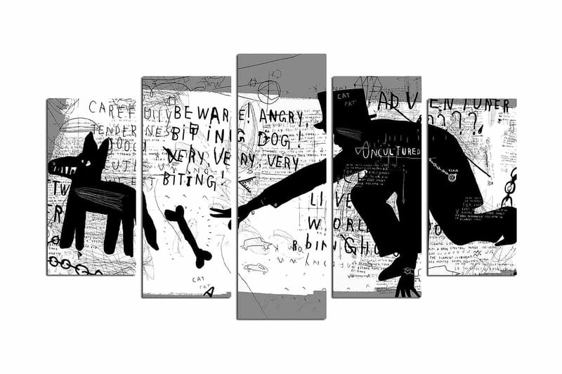 Koristeellinen MDF Maalaus (5 kpl), undefined