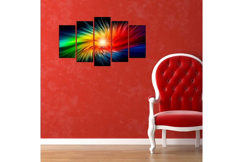 Koristeellinen MDF Maalaus (5 kpl) - Sisustustuotteet - Taulu & taide - Canvas-taulu