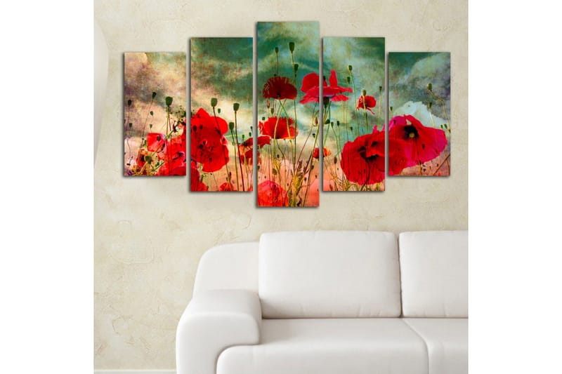 Koristeellinen MDF Maalaus (5 kpl) - Sisustustuotteet - Taulu & taide - Canvas-taulu