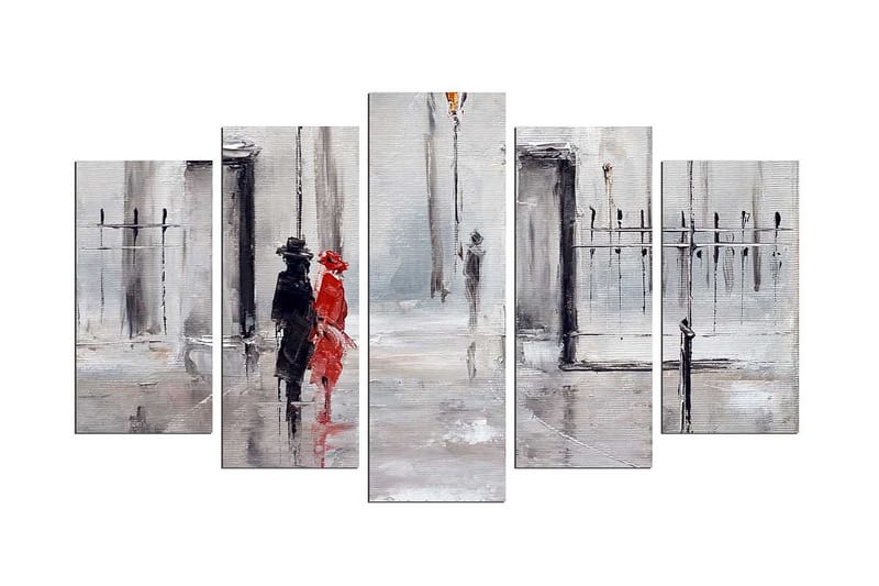 Koristeellinen MDF Maalaus (5 kpl) - Sisustustuotteet - Taulu & taide - Canvas-taulu