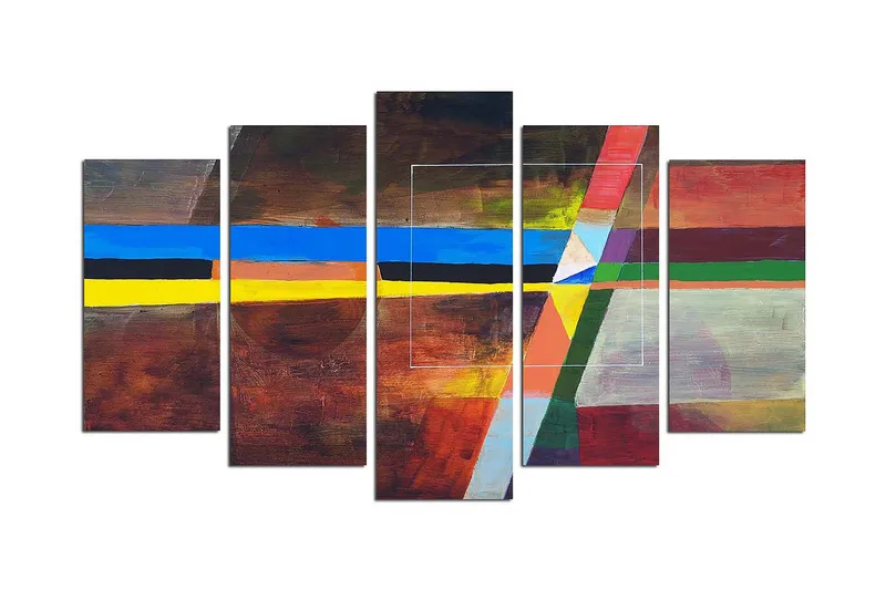 Koristeellinen MDF Maalaus (5 kpl), undefined