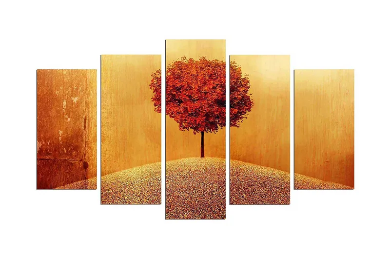 Koristeellinen MDF Maalaus (5 kpl) - Sisustustuotteet - Taulu & taide - Canvas-taulu