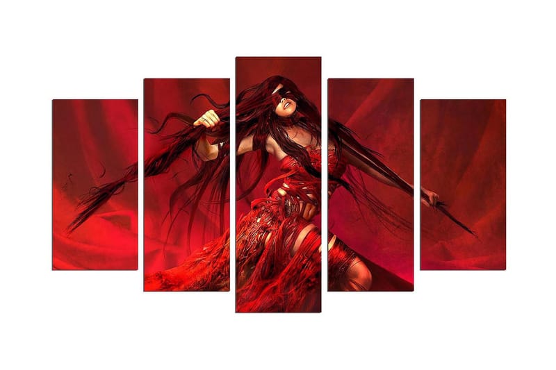 Koristeellinen MDF Maalaus (5 kpl), undefined