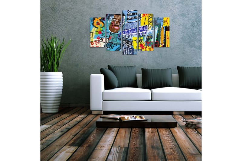 Koristeellinen MDF Maalaus (5 kpl) - Sisustustuotteet - Taulu & taide - Canvas-taulu