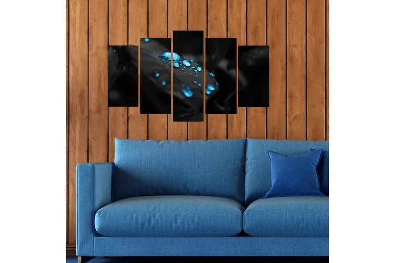 Koristeellinen MDF Maalaus (5 kpl) - Sisustustuotteet - Taulu & taide - Canvas-taulu