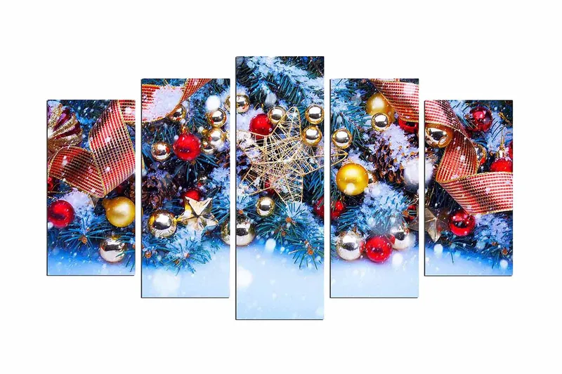 Koristeellinen MDF Maalaus (5 kpl) - Sisustustuotteet - Taulu & taide - Canvas-taulu