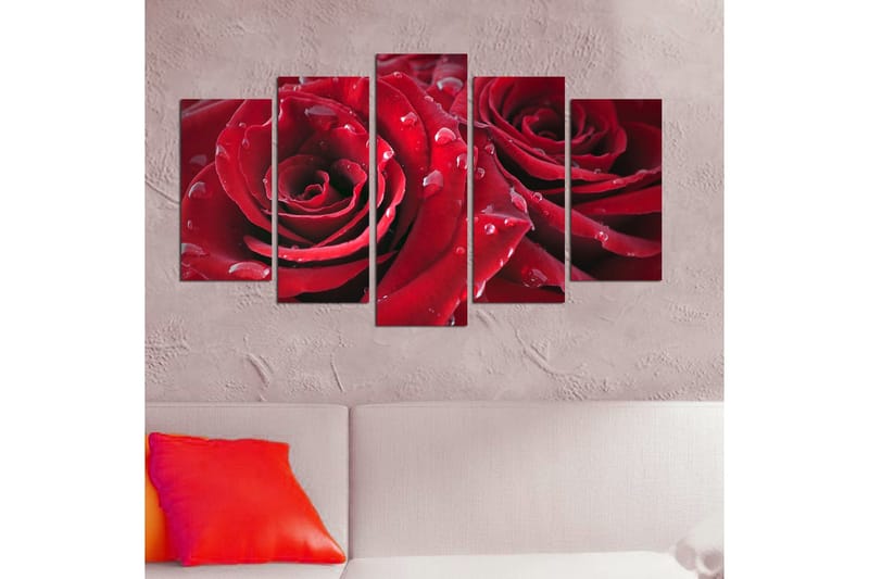 Koristeellinen MDF Maalaus (5 kpl) - Sisustustuotteet - Taulu & taide - Canvas-taulu