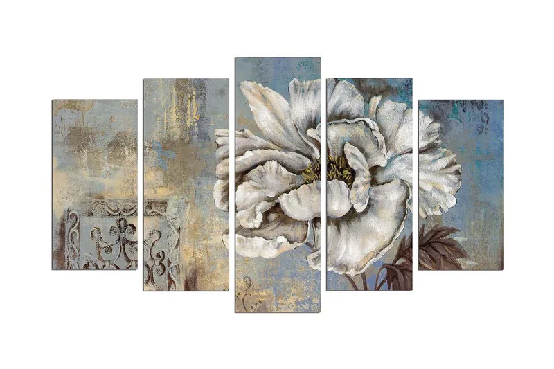 Koristeellinen MDF Maalaus (5 kpl) - Sisustustuotteet - Taulu & taide - Canvas-taulu