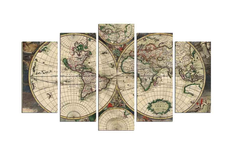 Koristeellinen MDF Maalaus (5 kpl), undefined