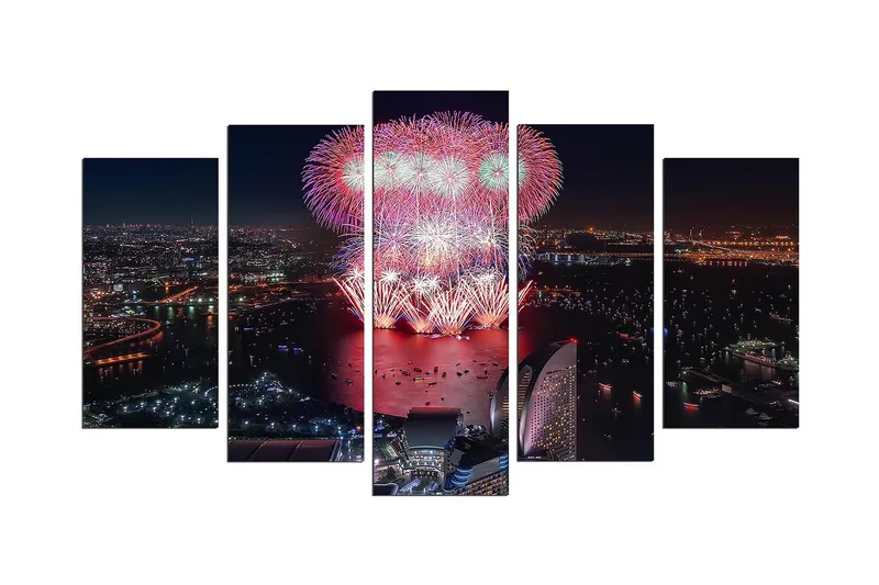 Koristeellinen MDF Maalaus (5 kpl), undefined