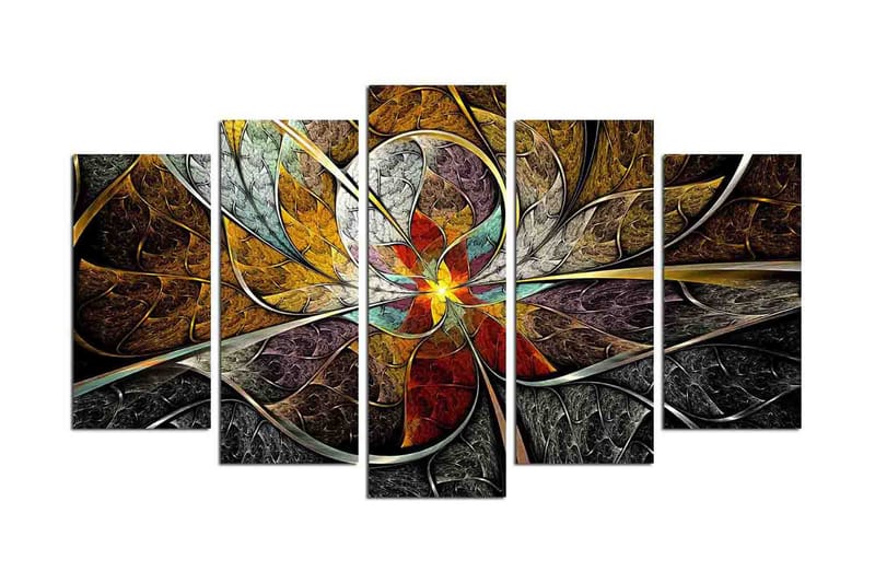 Koristeellinen MDF Maalaus (5 kpl) - Sisustustuotteet - Taulu & taide - Canvas-taulu