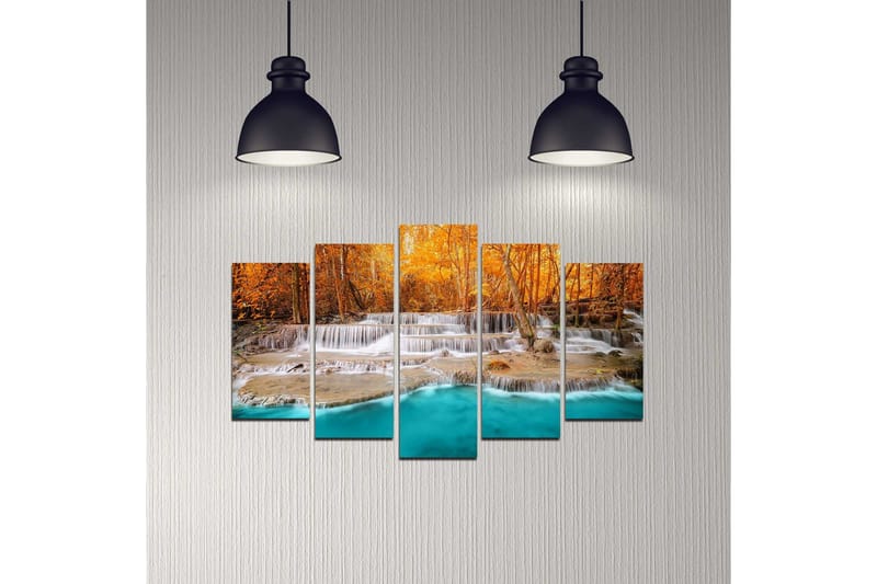 Koristeellinen MDF Maalaus (5 kpl) - Sisustustuotteet - Taulu & taide - Canvas-taulu