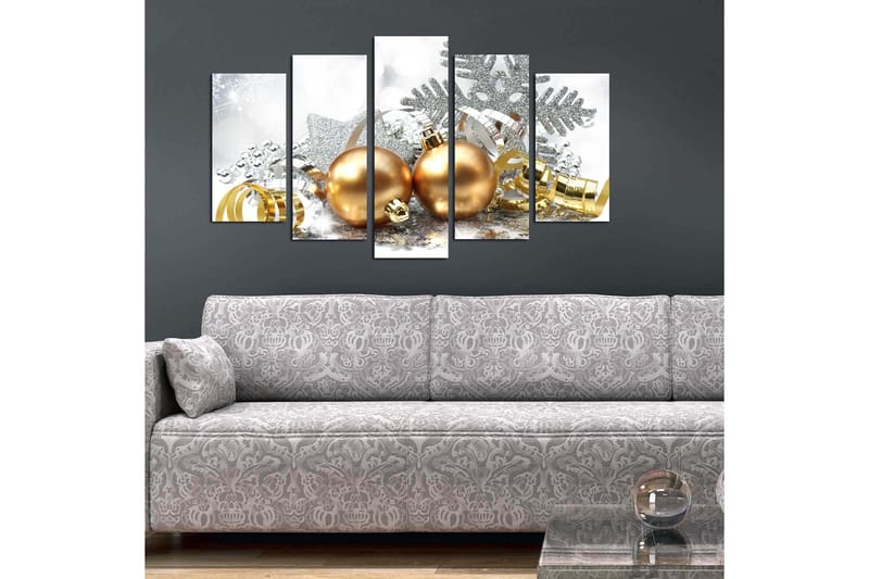 Koristeellinen MDF-maalaus 5-os 20x60 cm - Monivärinen - Sisustustuotteet - Taulu & taide - Canvas-taulu