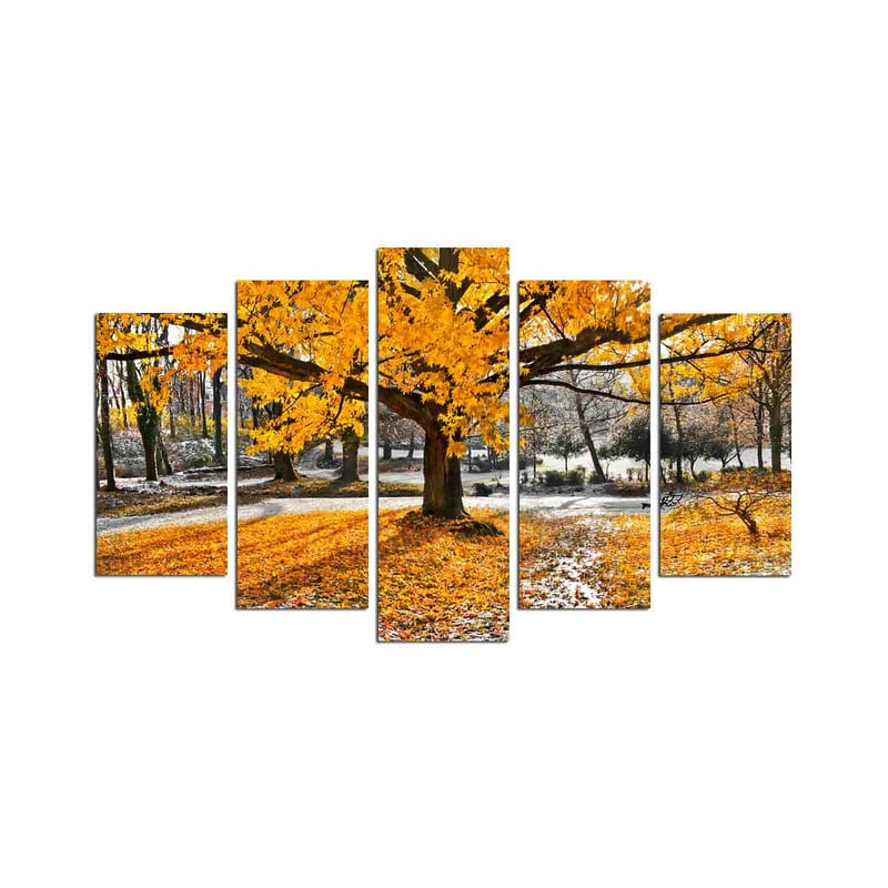 Koristeellinen MDF-maalaus 5-os 20x60 cm, Monivärinen