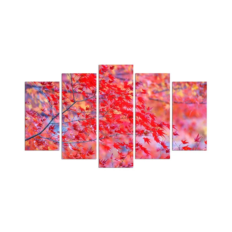 Koristeellinen MDF-maalaus 5-os 20x60 cm, Monivärinen