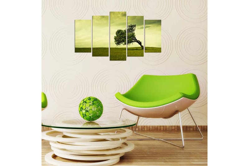 Koristeellinen MDF-maalaus 5-os 20x60 cm, Monivärinen