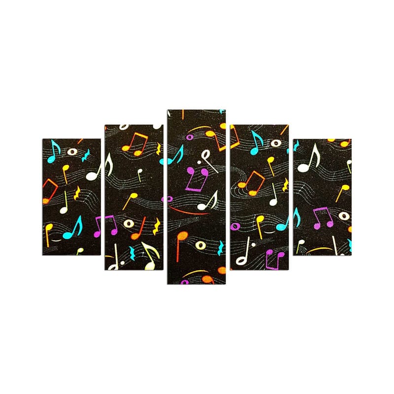 Koristeellinen MDF-maalaus 5-os 20x60 cm, Monivärinen