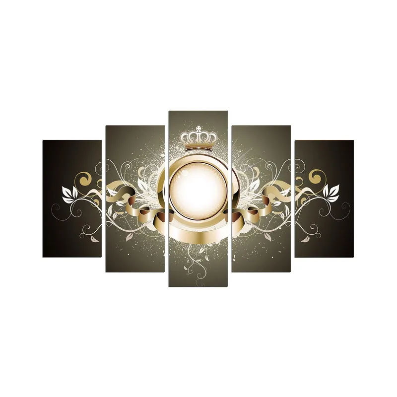 Koristeellinen MDF-maalaus 5-os 20x60 cm, Monivärinen