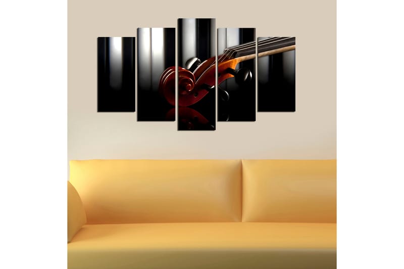 Koristeellinen MDF-maalaus 5-os 20x60 cm, Monivärinen