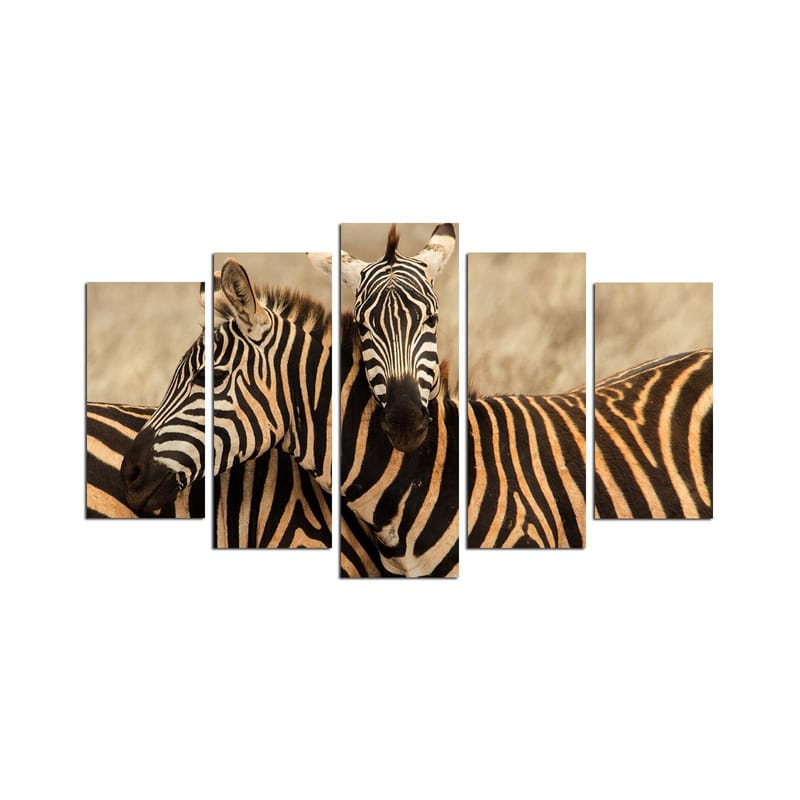 Koristeellinen MDF-maalaus 5-os 20x60 cm, Monivärinen